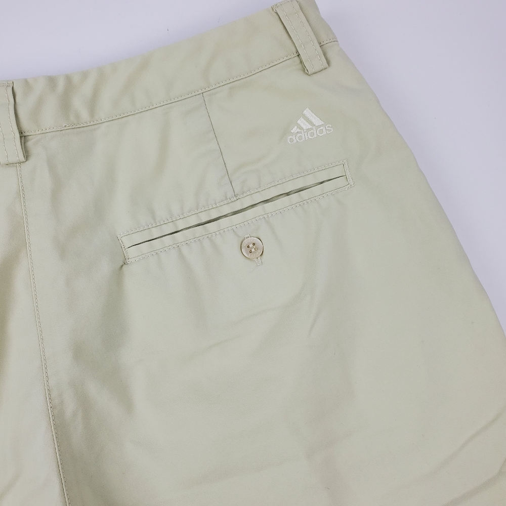 Adidas Stretch Light Green Shorts - Picture 4 of 5